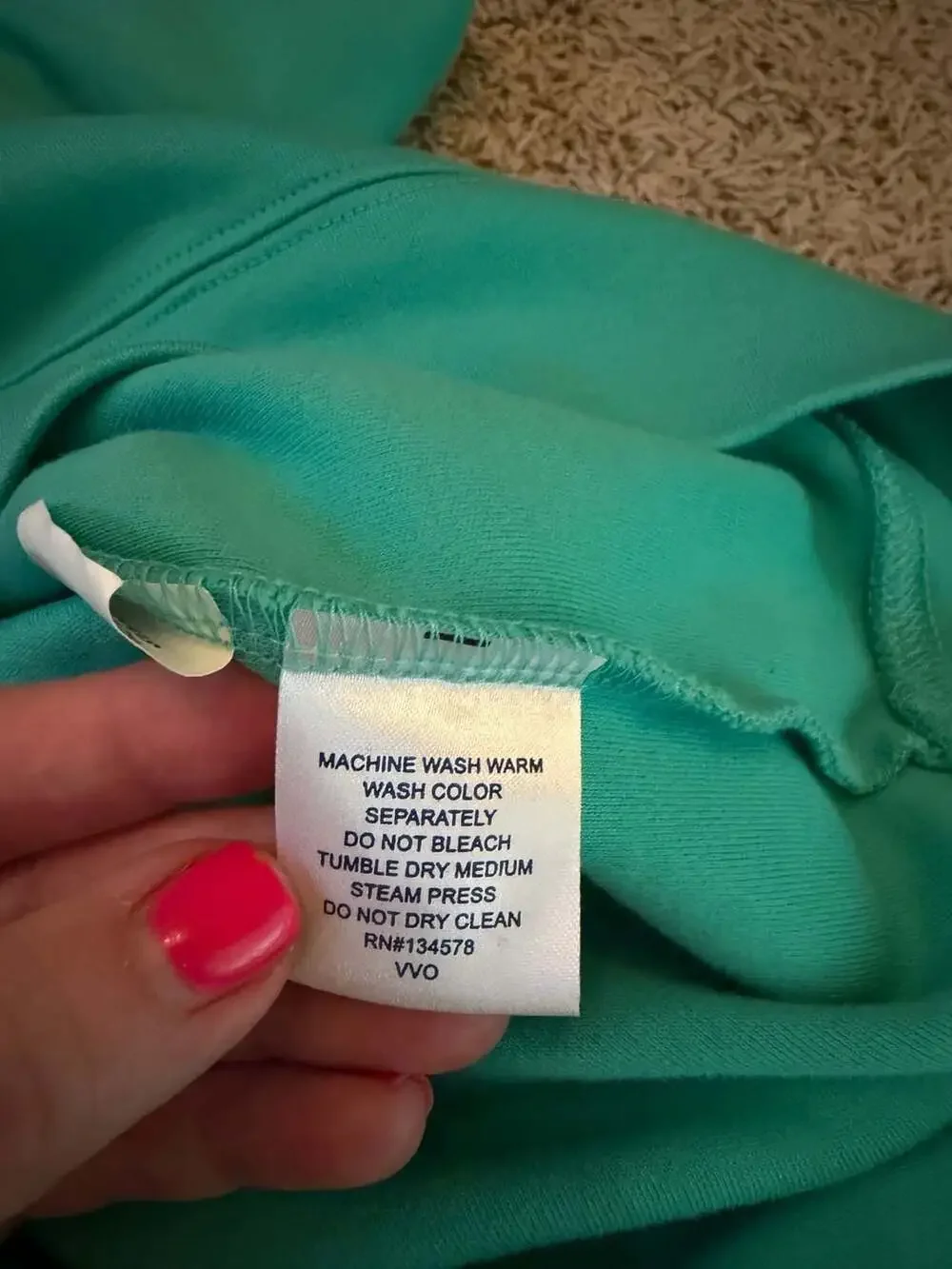 Vineyard Vines Men's Solid Half-Zip Pullover Sweatshirt, Aqua Blue